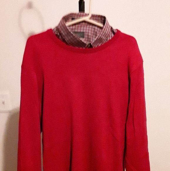 Old Navy Sweater & Van Heusen Shirt & - Picture 2 of 6